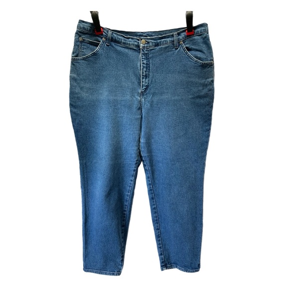 Just My Size Plus size 22 basic blue jeans GUC A38 - Picture 1 of 5